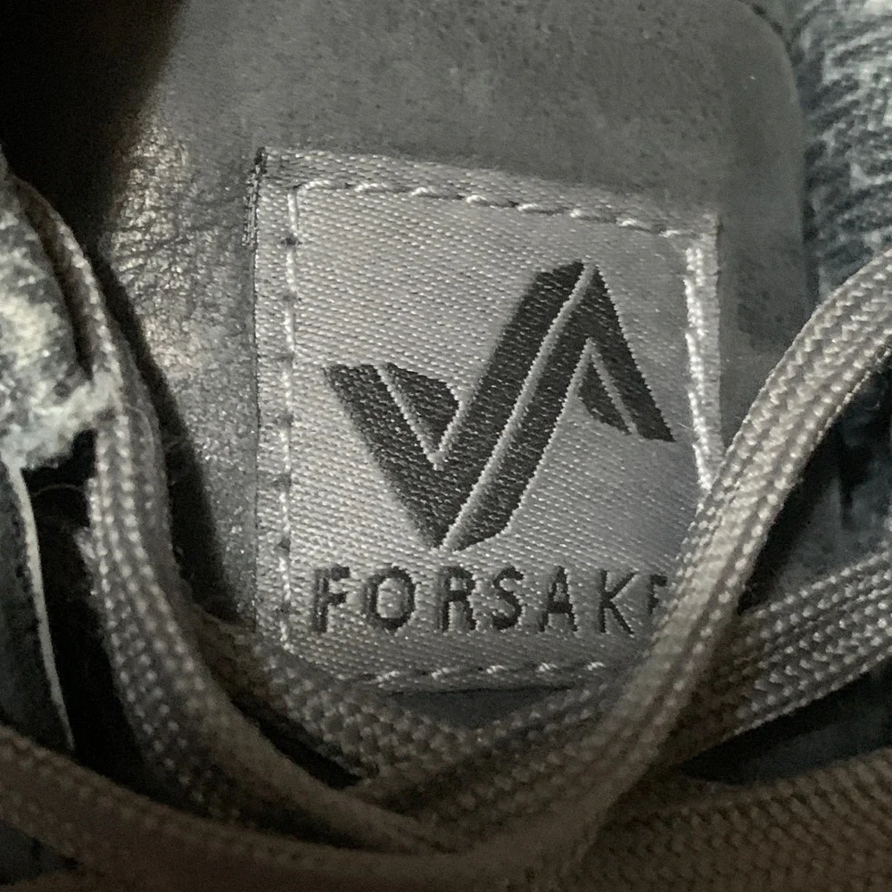 Forsake Mason Chukka Mens 9.5 Sneaker Boot Gray Gum MFW21MC1-001